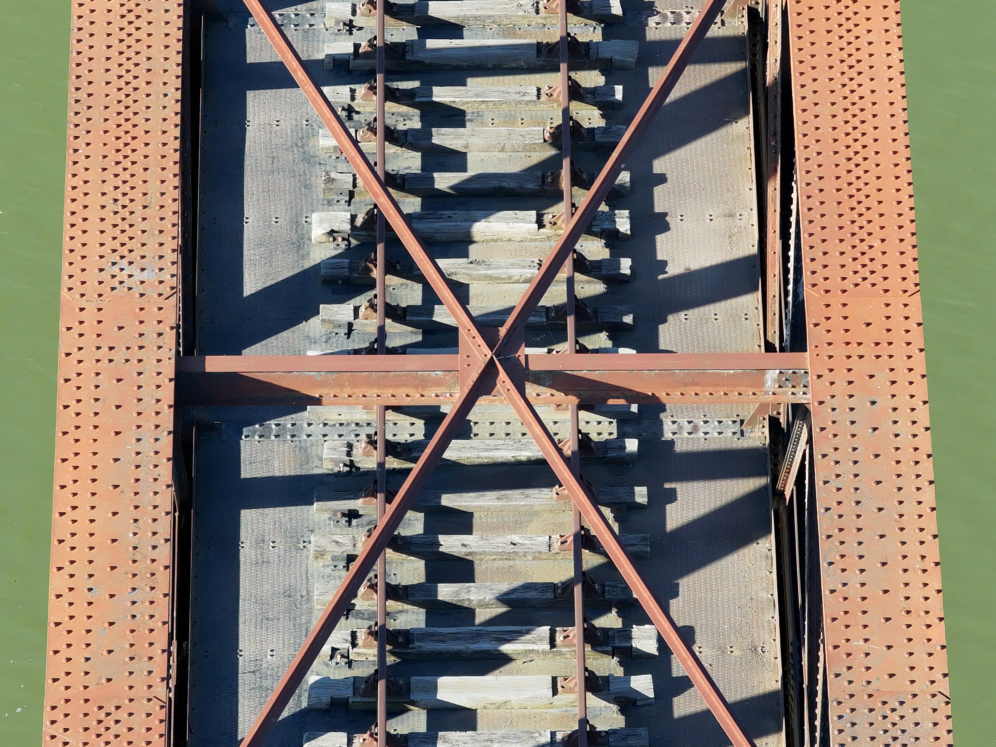Inspection zone inaccessible viaduc